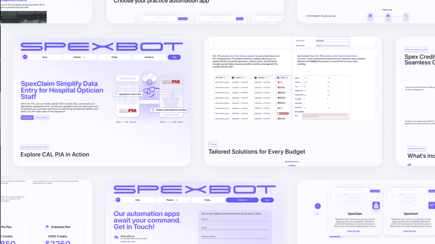 SpexBot project overview